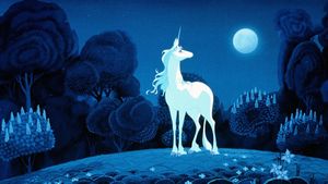 The Last Unicorn's poster