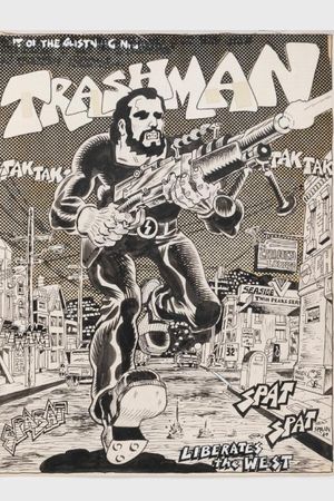 Trashman: The Art of Spain Rodriguez's poster