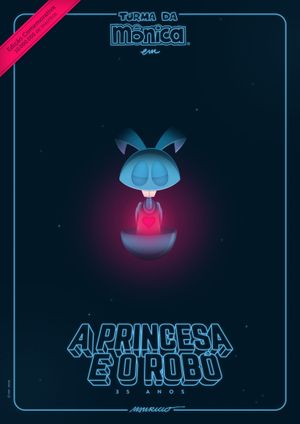 A Turma da Mônica em A Princesa e o Robô's poster