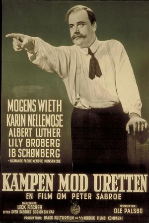 Kampen mod uretten's poster