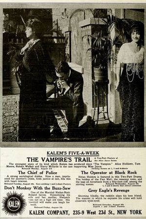 The Vampire's Trail's poster