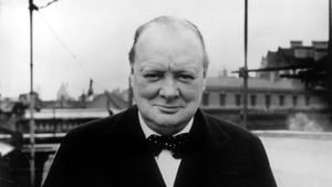 Winston Churchill: A Giant in the Century's poster