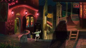 Spirited Away's poster
