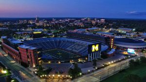 Bo Schembechler's Michigan Wolverines's poster