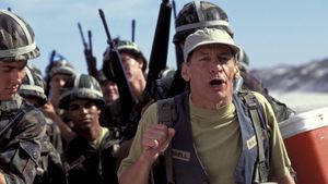 Ernest in the Army's poster