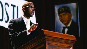 Malcolm X's poster