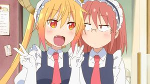 Miss Kobayashi's Dragon Maid S: Japanese Hospitality (The Attendant is a Dragon)'s poster