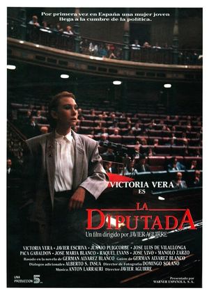 La diputada's poster