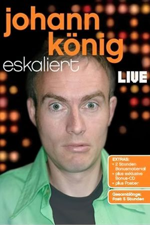 Johann König eskaliert's poster