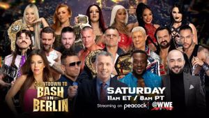 Countdown to WWE Bash in Berlin 2024's poster