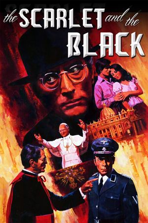 The Scarlet and the Black's poster