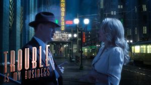 Trouble Is My Business's poster