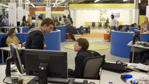 The Social Network's poster