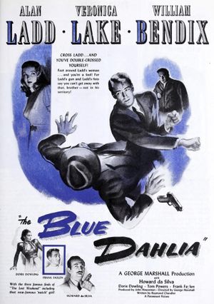 The Blue Dahlia's poster