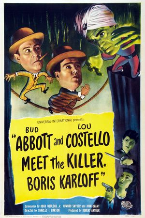 Bud Abbott Lou Costello Meet the Killer Boris Karloff's poster