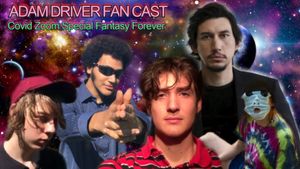 Adam Driver Fan Cast: Covid Zoom Special Fantasy Forever's poster