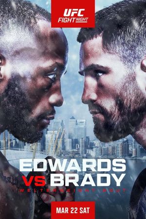 UFC Fight Night 255: Edwards vs. Brady's poster image