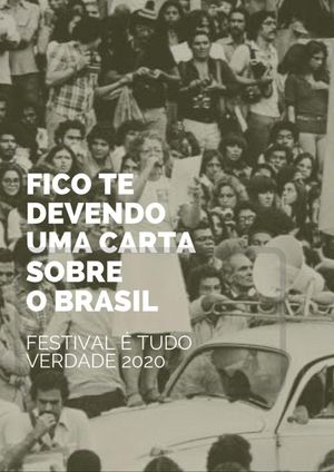 I Owe You a Letter About Brazil's poster