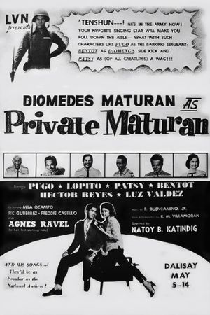 Private Maturan's poster