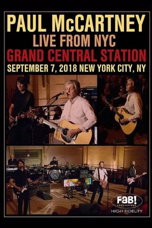 Paul McCartney | Live at Grand Central Station's poster image