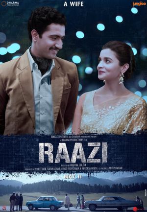 Raazi's poster