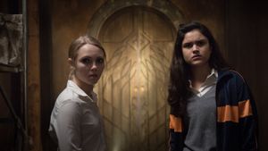 Down a Dark Hall's poster