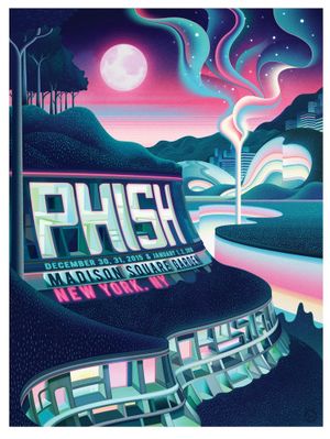 Phish 2015-12-31 Madison Square Garden, New York, NY's poster