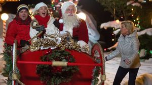 Becoming Santa's poster