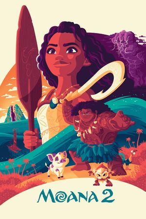 Moana 2's poster