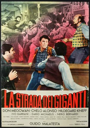 La strada dei giganti's poster