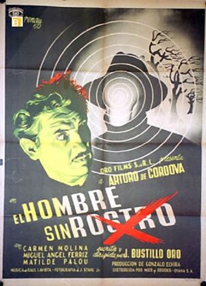 El hombre sin rostro's poster