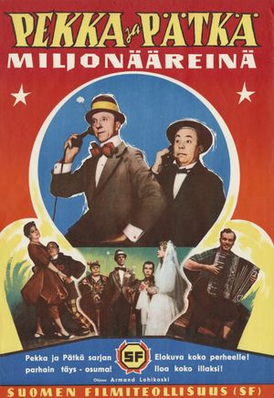Pekka ja Pätkä miljonääreinä's poster