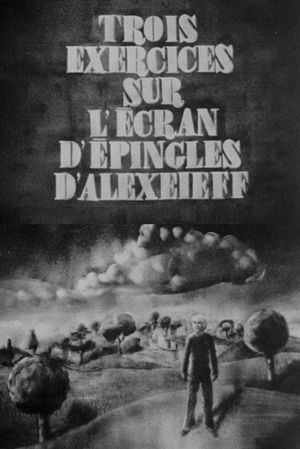 Trois exercices sur l'écran d'épingles d'Alexeieff's poster