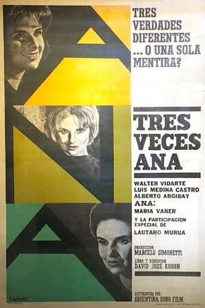 Tres veces Ana's poster