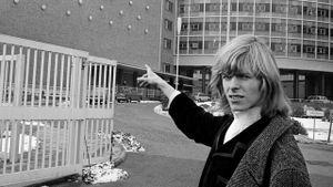 Bowie at the BBC's poster