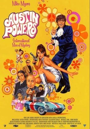 Austin Powers: International Man of Mystery's poster