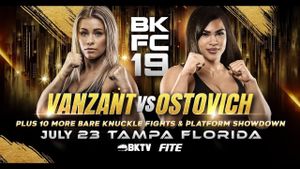 BKFC 19: Paige VanZant vs Rachael Ostovich's poster