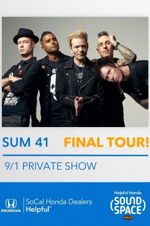 Sum 41 live in the Helpful Honda Sound Space at KROQ, Los Angeles, CA, USA's poster