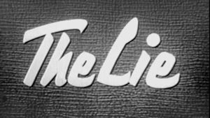 The Lie's poster
