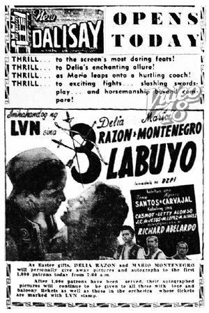 Tatlong labuyo's poster