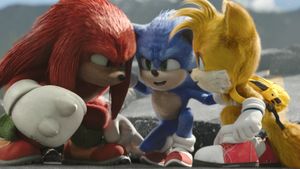 Sonic the Hedgehog 2's poster