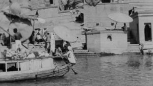 Panorama of Calcutta's poster