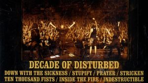 Decade of Disturbed's poster