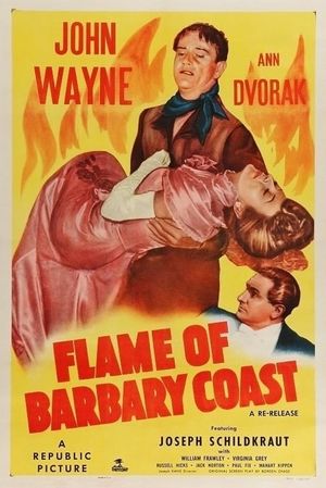 Flame of Barbary Coast's poster
