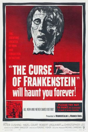 The Curse of Frankenstein's poster