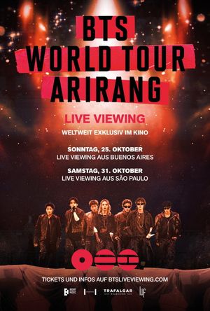 BTS World Tour 'Arirang' in São Paulo: Live Viewing's poster
