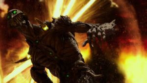Giant God Warrior Appears in Tokyo's poster