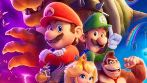 The Super Mario Bros. Movie's poster