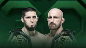 UFC 294's poster