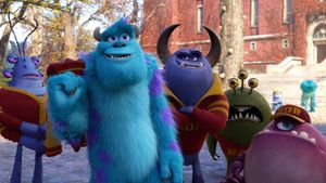 Monsters University's poster